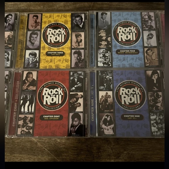 The Ultimate History Of Rock 'N' Roll Collection 10 CD Set 150 Songs USED - Picture 5 of 7